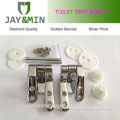 zinc alloy with chromed stainless steel hinge